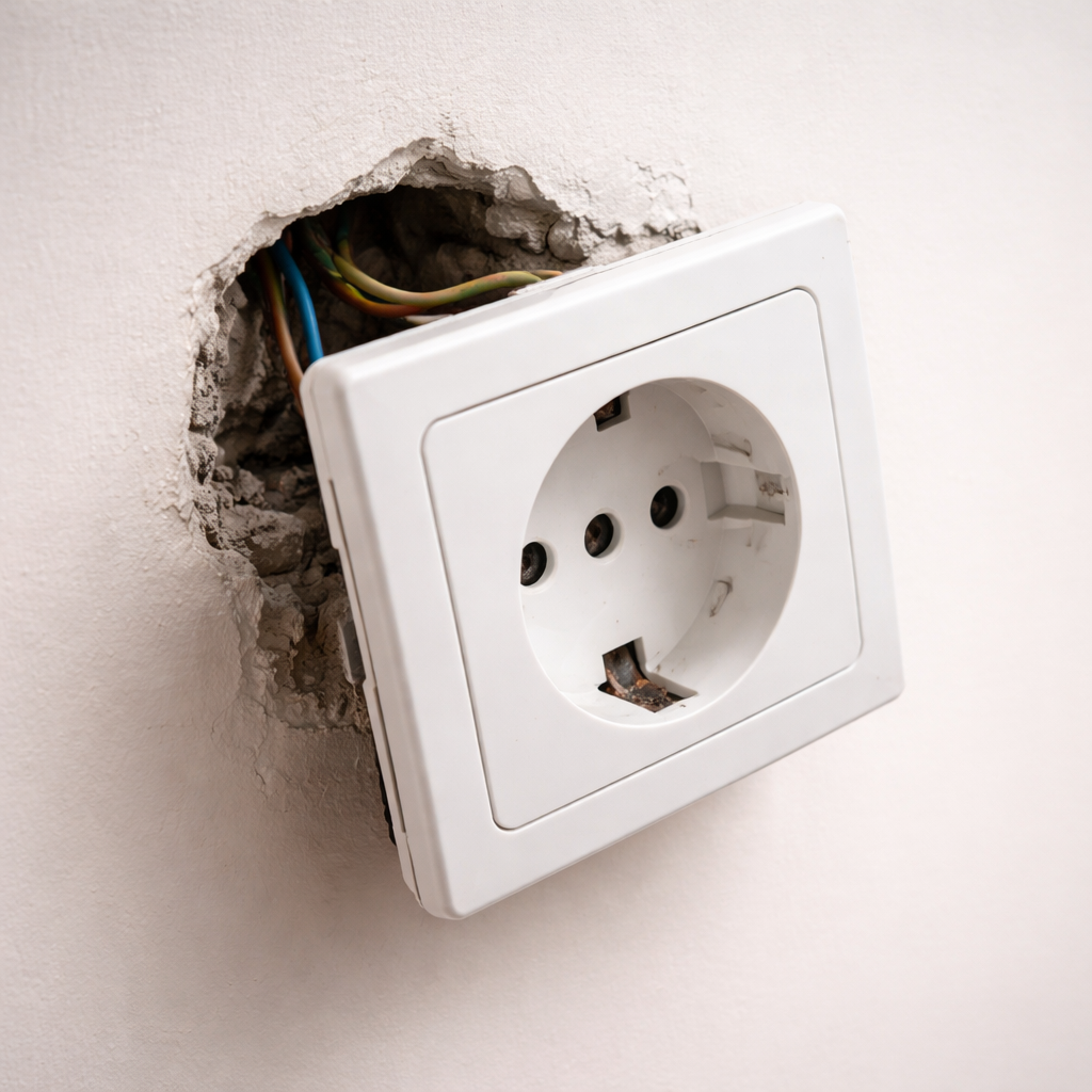 Luźne gniazdko lub włącznik dlaczego to nie jest błahostka?