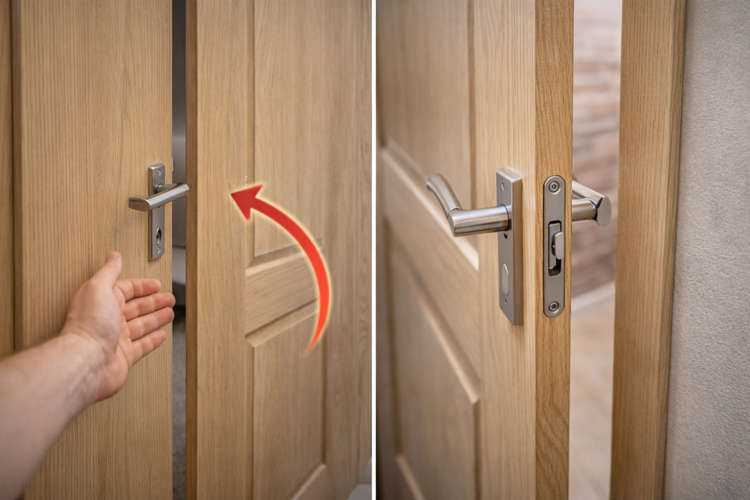 Drzwi, które same się zamykają lub nie domykają