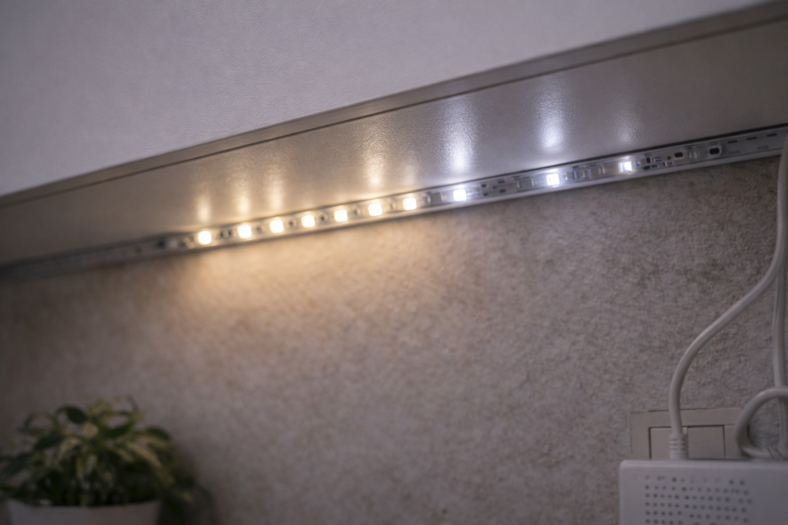 Taśma LED świeci tylko częściowo