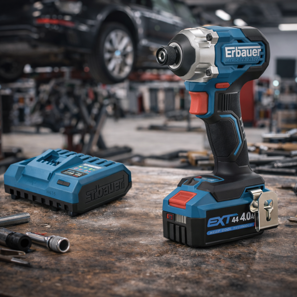 Zakrętarka udarowa Erbauer G2 18 V 1 x 4 Ah